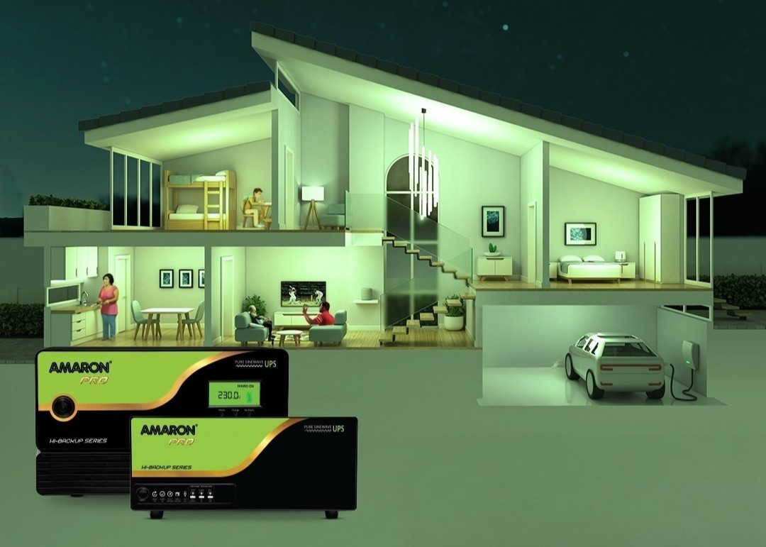 Luminous inverter and battery combo