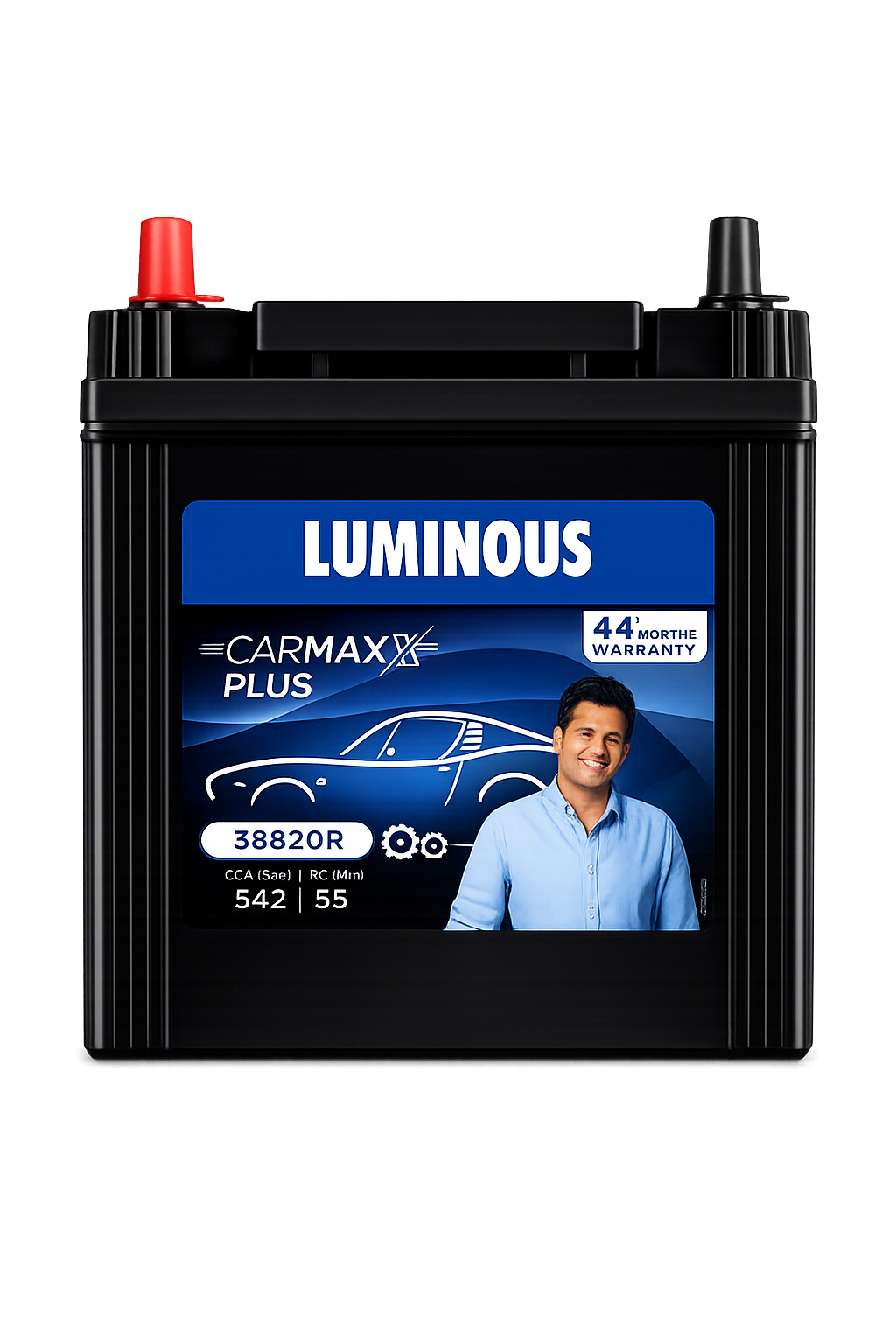Luminous Luminous Car Maxx Plus 35AH Battery CPL 38B20L